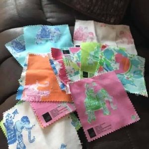 Lilly Pulitzer Drapery Swatches